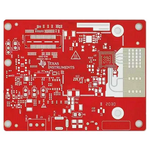 Placa de circuito PCB de radar de onda milimétrica